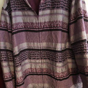 Maggie Barnes jacket purple size 3x